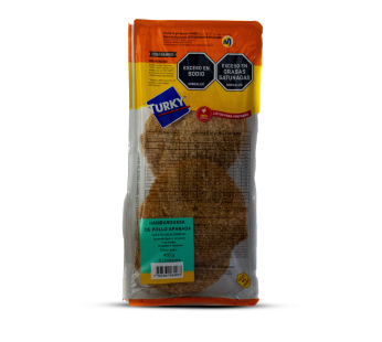 HAMBURGUESA APANADA 90 GR x 5 UNDS TURKY