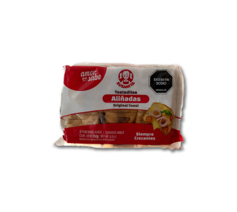 TOSTADITAS ALIÑADAS 250 GR SUSANITA