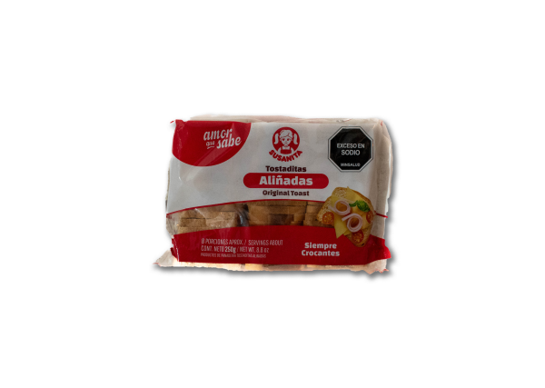 TOSTADITAS ALIÑADAS 250 GR SUSANITA
