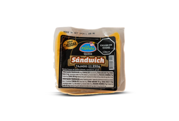 QUESO FITCHISS TAJADO 250 GR LA FLORIDA