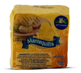 MANTEQUILLA 500 GR BETANIA