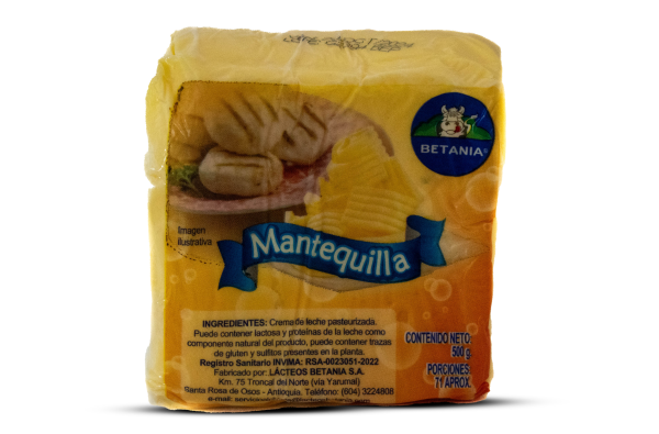 MANTEQUILLA 500 GR BETANIA