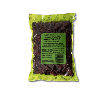 ARANDANOS 460 GR EL PISTACHO