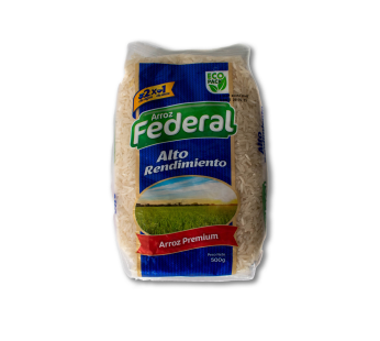 ARROZ FEDERAL PREMIUM 500 GR PC 25