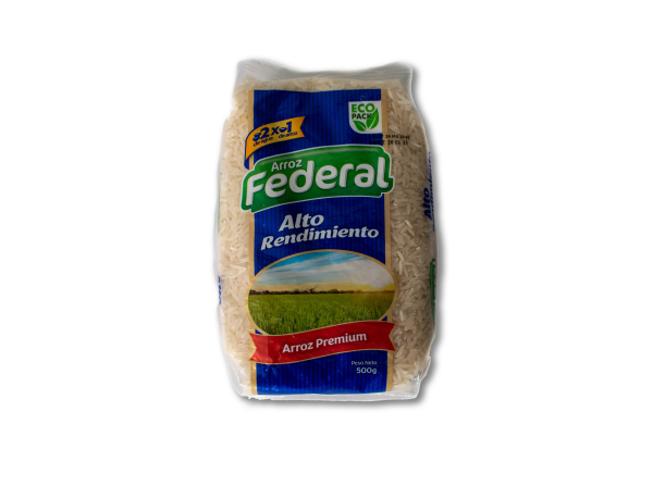 ARROZ FEDERAL PREMIUM 500 GR PC 25