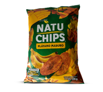 NATUCHIPS PLATANO MADURO 135G
