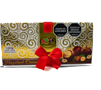 CHOCOLATE RELLENO CREMA CAFE RADIANTE 150 GR ADRO