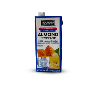 BEBIDA DE ALMENDRAS VAINILLA 946 ML
