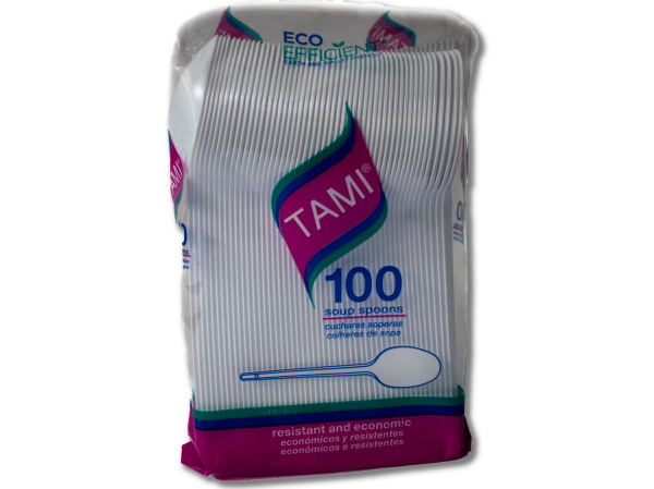 CUCHARA X100 UNDS TAMI