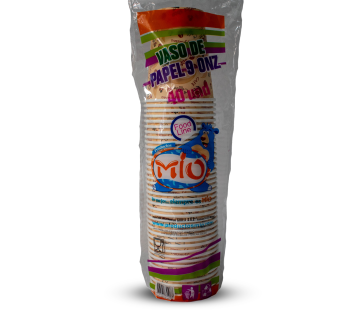 VASO CARTON 9 MIO PQ 40 CJ 25