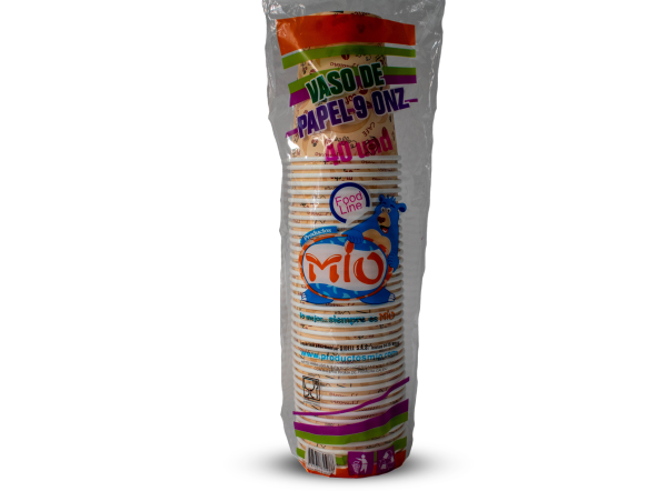 VASO CARTON 9 MIO PQ 40 CJ 25