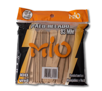 PALO PALETA CORTO X 100 UNDS CJ 120 MIO
