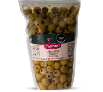 ACEITUNA DESHUESADA BOLSA 1 KG PASCUALI