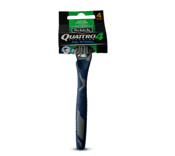 PRESTOBARBA SCHICK 4 HOJAS X UND HOMBRE