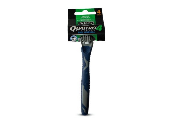 PRESTOBARBA SCHICK 4 HOJAS X UND HOMBRE