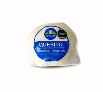 QUESITO REDONDO 500 GR BETANIA
