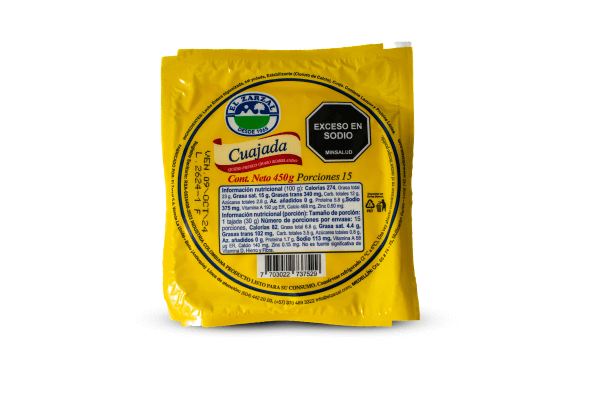 CUAJADA 450 GR ZARZAL