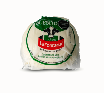 QUESITO REDONDO 500 GR LA FONTANA