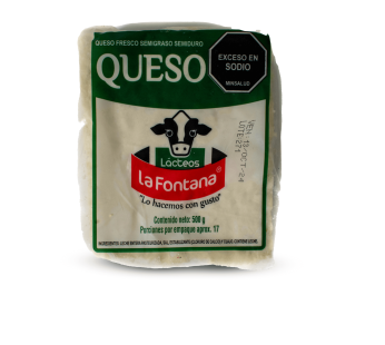 QUESO CAMPESINO 500 GR LA FONTANA