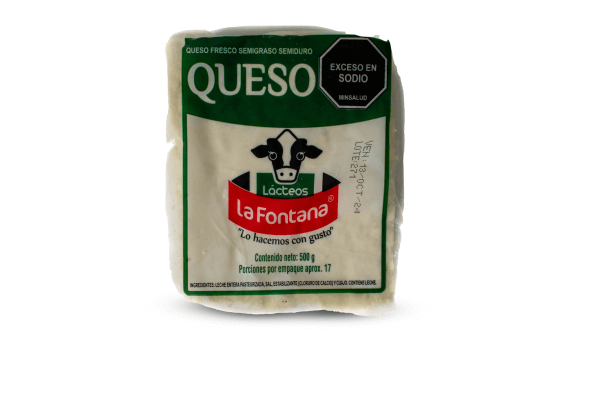 QUESO CAMPESINO 500 GR LA FONTANA
