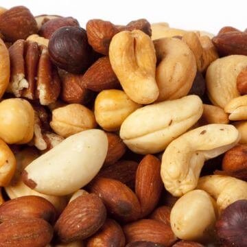 Frutos secos y frutas deshidratadas