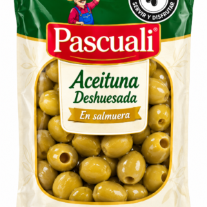 ACEITUNA DESHUESADA BOLSA 1 KG PASCUALI