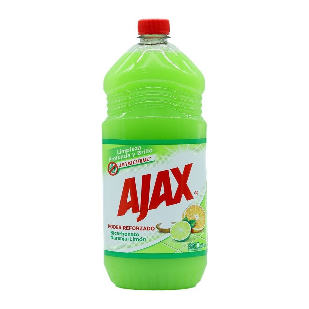 AJAX BICARBONATO LITRO CJ 12 UNDS