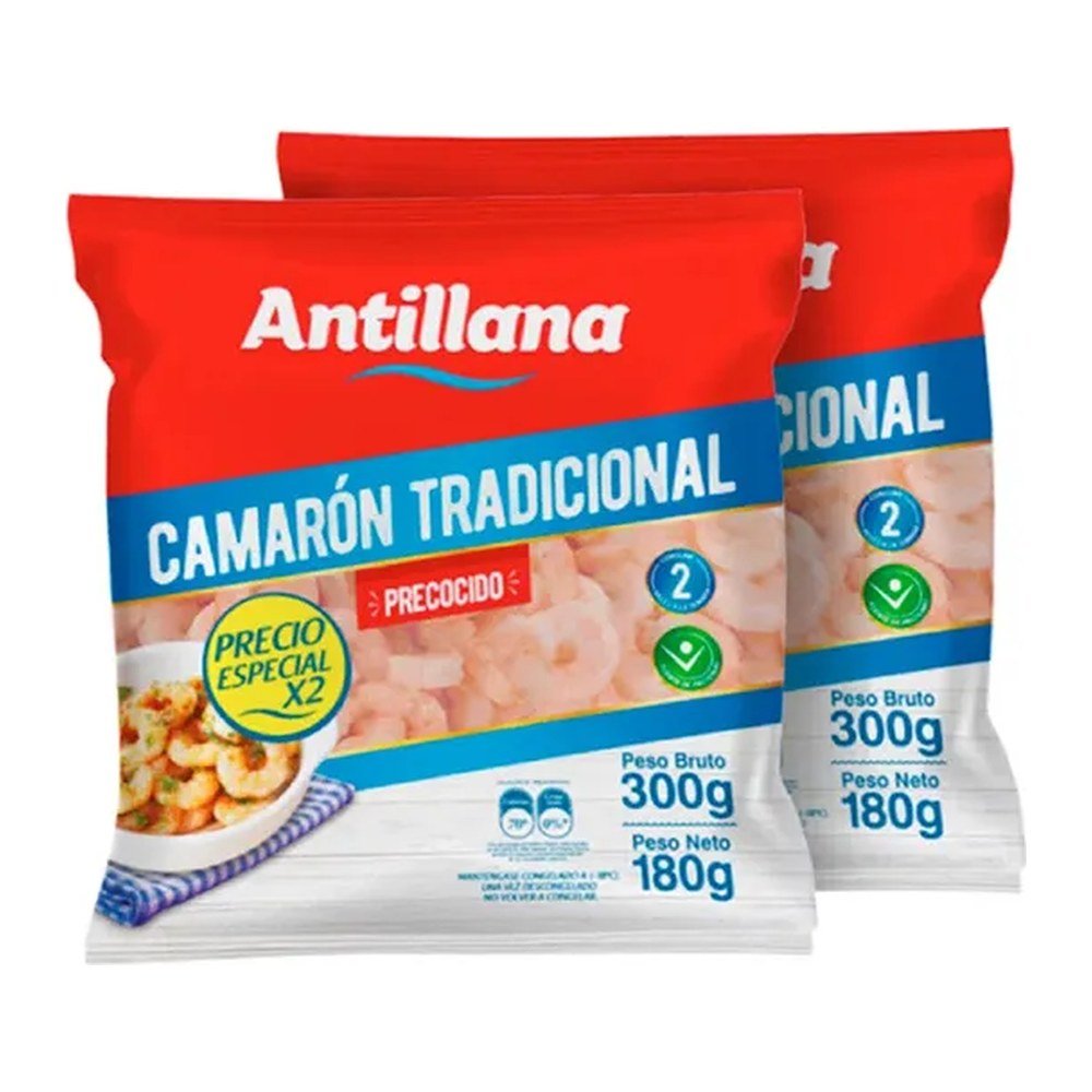 CAMARON PRECOCIDO 300 GR ANTILLANA