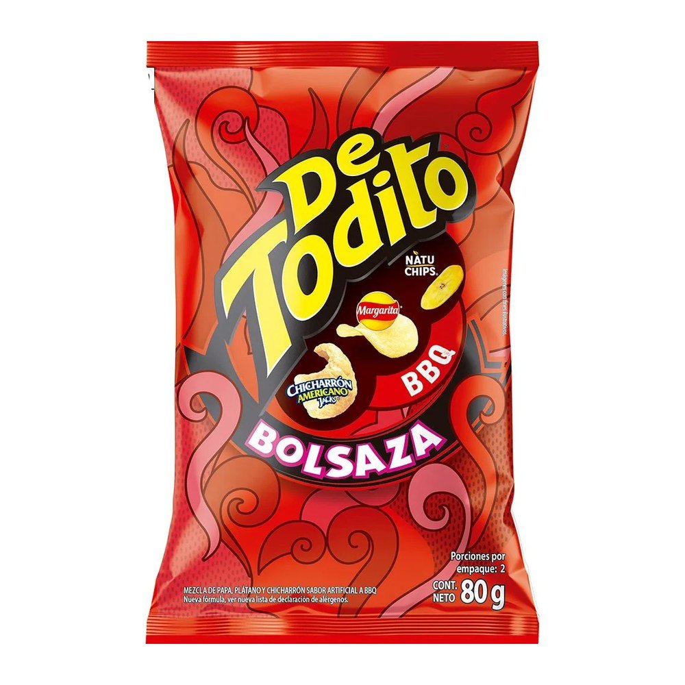 DE TODITO BBQ 80 GR FRITOLAY