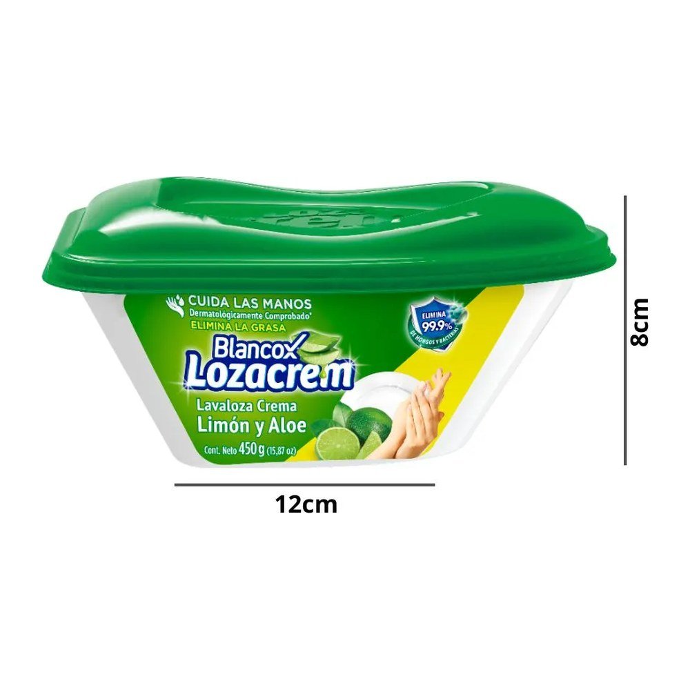 LAVALOZA CREMA SURTIDO 450 GM LOZACREM