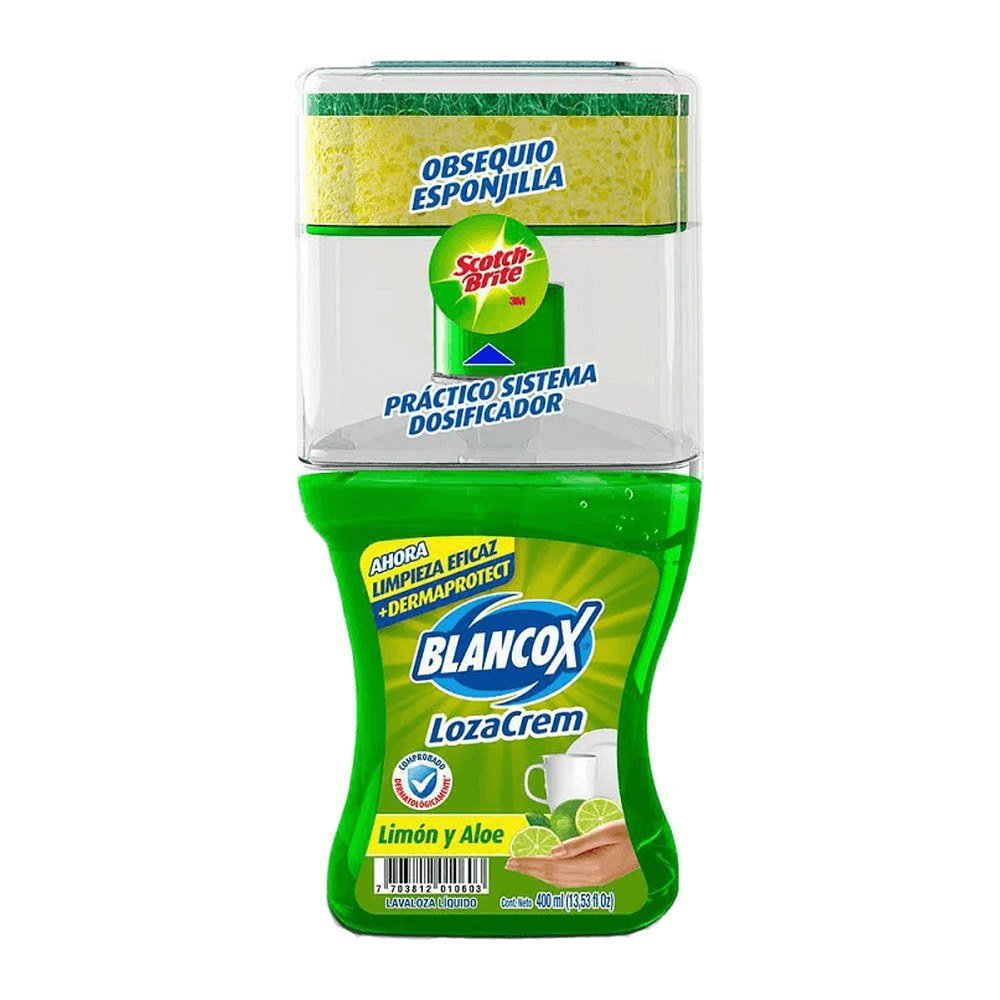 LOZACREM SURTIDO CON ESPONJA 400 GR BLANCOX