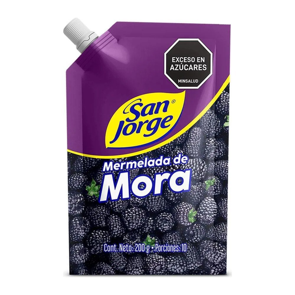 MERMELADA MORA 200 GR SAN JORGE