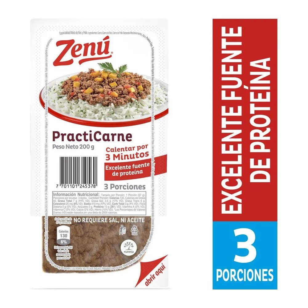 PRACTICARNE 200 GR ZENU