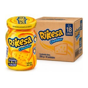 RIKESA CHEDDAR 200 GR CJ 18