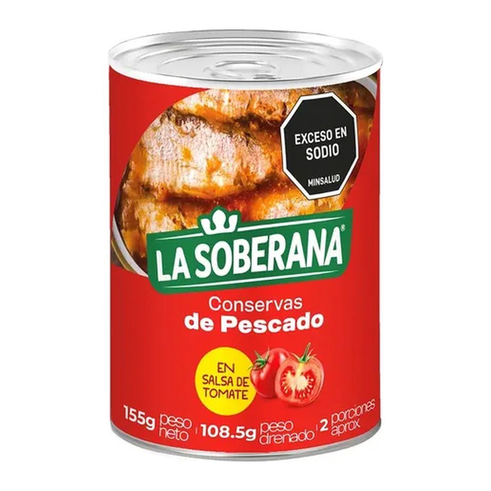 SARDINA 155 GR SOBERANA