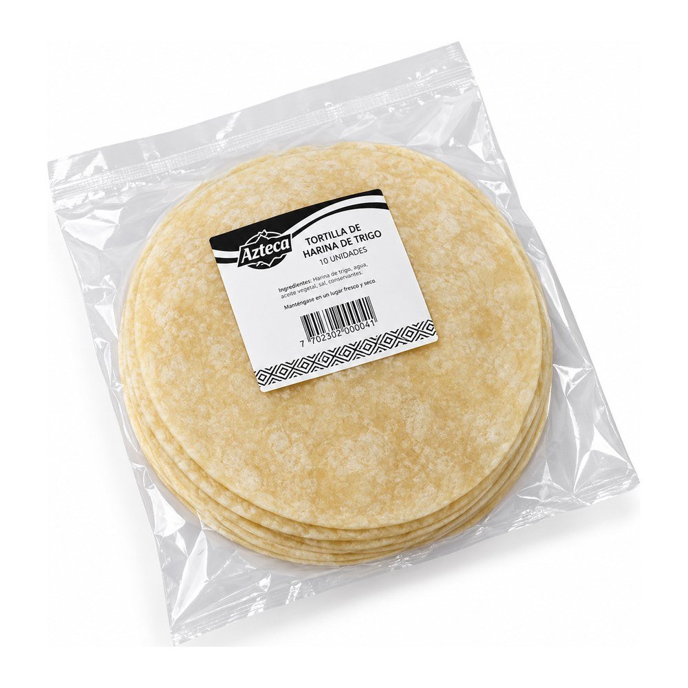 TORTILLA 825 GR AZTECA x 10 unids CJ 4